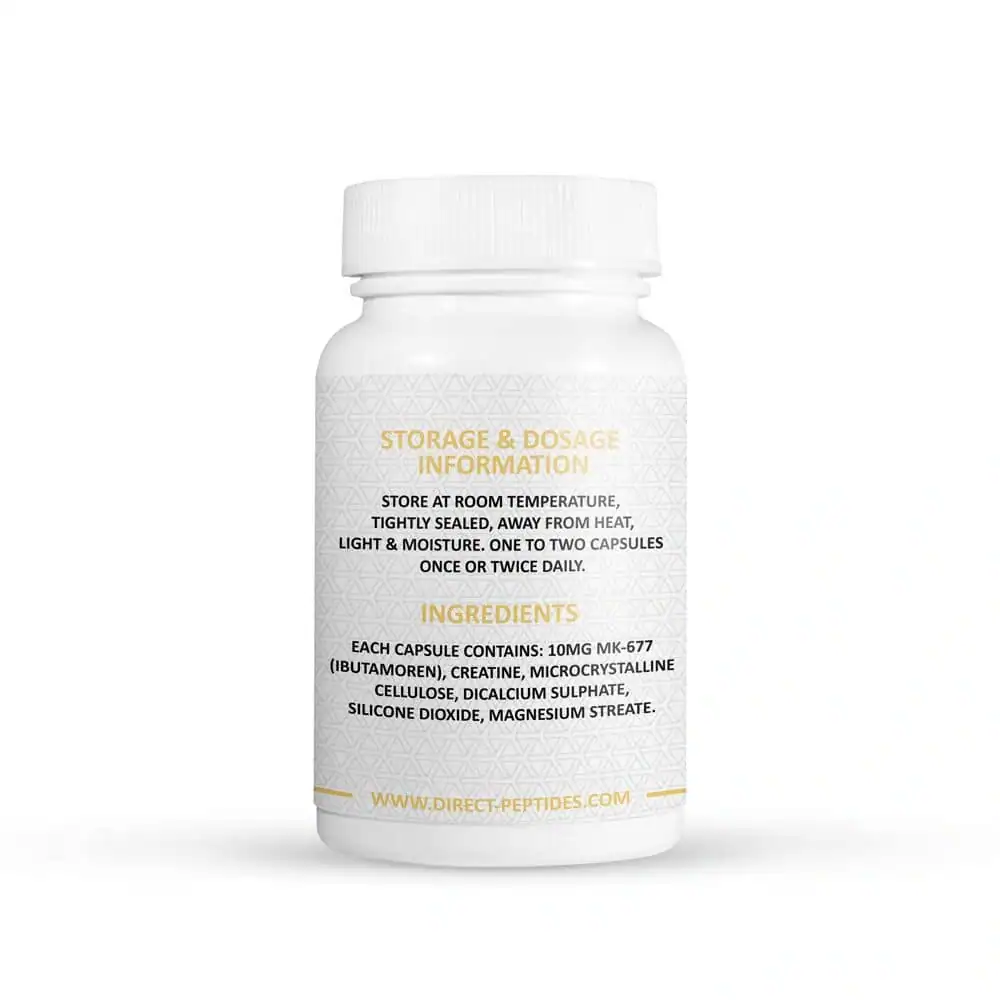 MK-677 Capsules Back