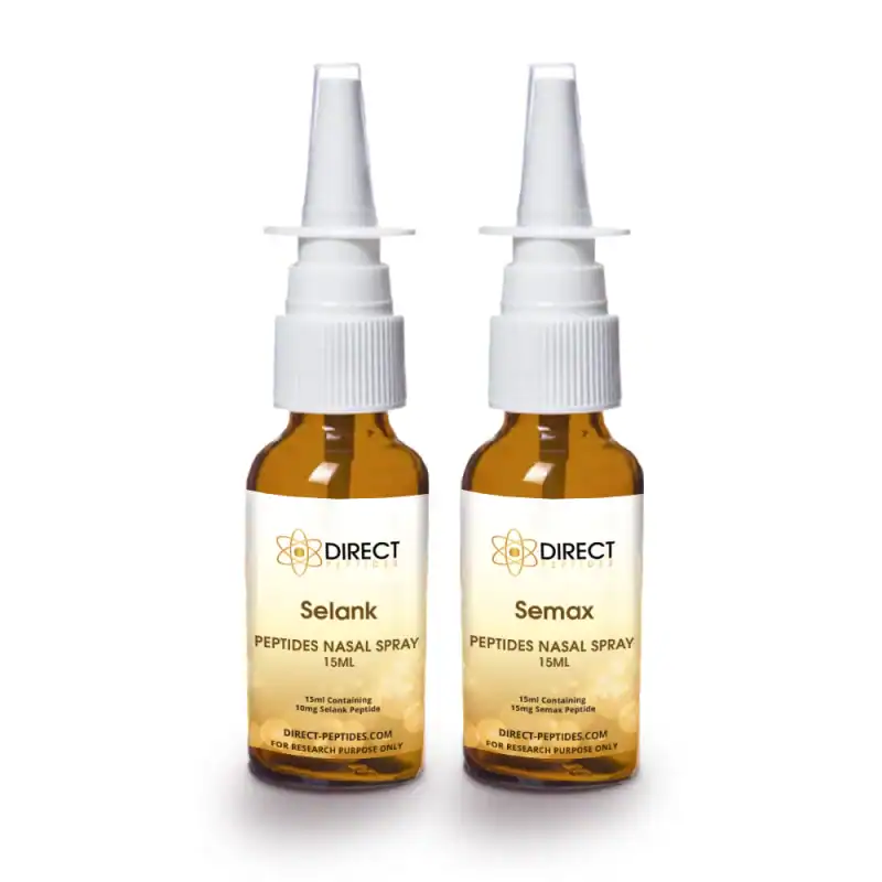Buy Selank Semax Nasal Stack 15ml from Direct Peptides